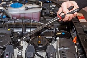 Vigor Værksted Fladrundtang Vigor V2782 45° bøjet 335 mm 9