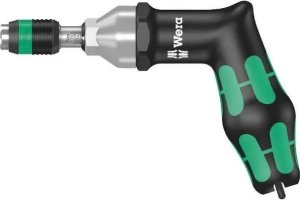 Wera Wera Serie 7400 Kraftform Pistolengriff, einstellbare Drehmomentschraubendreher (3,0-8,8 Nm) mit Rapidaptor Schnellwechselfutter 1