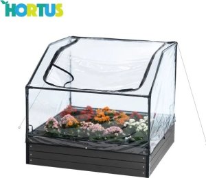 Falk HORTUS Bed-drivhus lav, 109 x 109 x 40/70 cm (211-101) 1