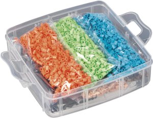 Hama Beads Hama opbevaringsboks lille, 6.000 perler+3 plader 2