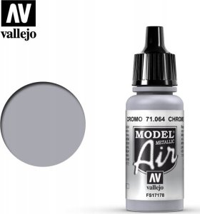 Vallejo Vallejo 71.064, 17 ml, Silver, Metallic, Bottle 1