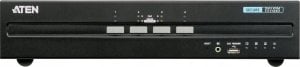 Przełącznik Aten Aten 4-Port USB DVI Dual Display Secure KVM, 3840 x 2160 pixels, 4K Ultra HD, 7.8 W, Black 1