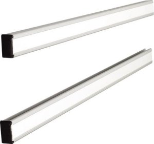 Nobo Nobo T-CARD SUPPORT RAILS 12 LINK, Grey, Silver, Aluminium, China, 388 mm, 13 mm, 241 g 1