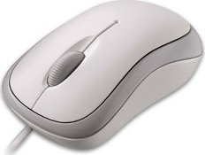 Mysz Microsoft Ready Mouse biała (3EG-00008) 3