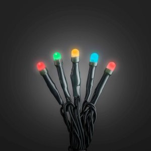 Lampki choinkowe Konstsmide Konstsmide Light Set Frosted Top 50 LED, Light decoration chain, Green, Plastic, Ambience, Universal, IP20 1