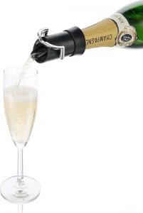 Vacu Vin Vacu Vin Champagne Saver, Black, Silver 21