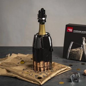 Vacu Vin Vacu Vin Champagne Saver, Black, Silver 23