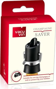 Vacu Vin Vacu Vin Champagne Saver, Black, Silver 3