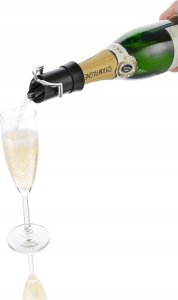 Vacu Vin Vacu Vin Champagne Saver, Black, Silver 4