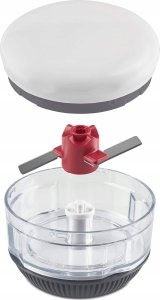 Zyliss Zyliss Twist & Roll Mini Chopper, Black, Grey, White, 90 mm, 10 cm, Box 4