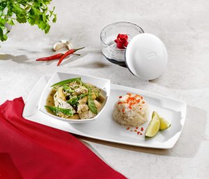 Zyliss Zyliss Twist & Roll Mini Chopper, Black, Grey, White, 90 mm, 10 cm, Box 8