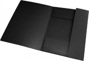 Oxford Oxford 400116306, Envelope folder, A4, Cardboard, Black, 200 sheets, 390 g/m² 4