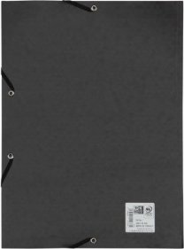 Oxford Oxford 400116306, Envelope folder, A4, Cardboard, Black, 200 sheets, 390 g/m² 5