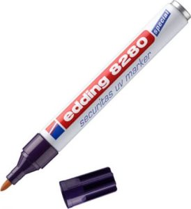 Edding Marker Edding® 8280 klar UV - usynlig mærkning/tyverisikring 3