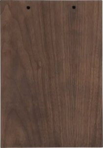 Securit Securit® A4 WALNUT CLIP menuholder 2