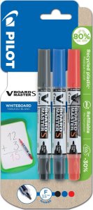 Pilot Marker Pilot VBoard Master S Fine ass. farver i blister - (3 stk.) 1