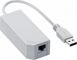 Nintendo Nintendo Wii U Lan Adapter, White, Wii U, Wired, 1 pc(s) 1