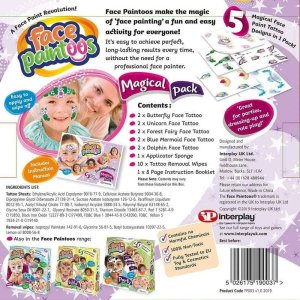 Interplay Entertainment FACE PAINTOOS Magical Pack, 6 pcs per outer 2