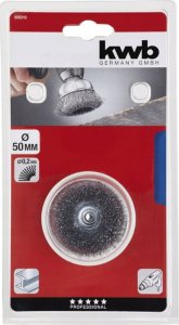 KWB kwb Cup brush, Cup brush, 6 mm, 5 cm, 0.3 mm, Metal, Stone, Metal 2