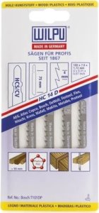 Wilpu Brzeszczoty do drewna, plastiku (5vnt.) HC 14 D WILPU 3