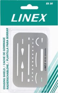 Linex Linex Schablone 26 Öffnungen, Desk ruler 2