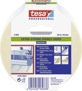 Tesa tesa 51960-00001-11 Verlegeband Transluzent (L x B) 25.00 m x 50.00 mm 25 m (51960-00001-11) 1