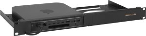 Uchwyt do komputera Rackmount IT Rackmount.IT RM-AP-T1, Mounting bracket, Black, 1U, Apple Mac Mini, 48.3 cm (19"), 482 mm 3