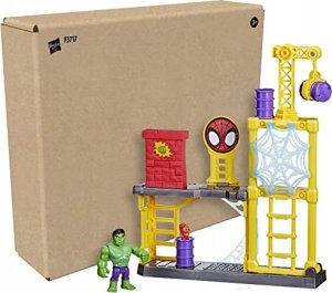 Figurka Marvel Marvel Spidey and His Amazing Friends Hulk''s Smash Yard, Action/Adventure, Spider-Man & Hulk, 3 yr(s), Multicolour, Plastic 5