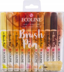 EcoLine Ecoline Brush pen set Skin | 10 colours 1