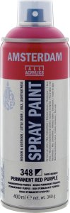 Artequipment Amsterdam Spray Paint Permanent Red Purple 348 1