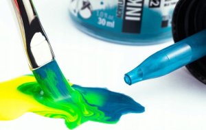 Artequipment Amsterdam Acrylic Ink Bottle Raw Sienna 234 4