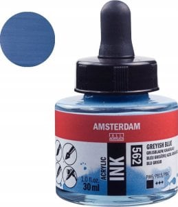 Artequipment Amsterdam Acrylic Ink Bottle Greyish Blue 562 1