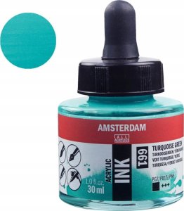 Artequipment Amsterdam Acrylic Ink Bottle Turquoise Green 661 1