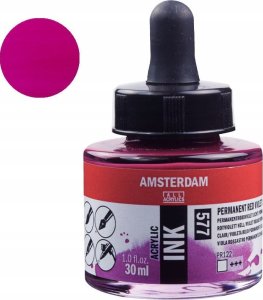 Artequipment Amsterdam Acrylic Ink Bottle Permanent Red Violet Light 577 1