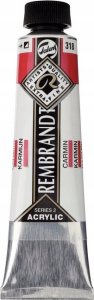 Artequipment Rembrandt Acrylic Colour Tube Carmine 318 1