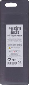 BRUYNZEEL SAKURA Bruynzeel Graphite pencil set | 2 HB graphite pencils + sharpener & eraser 3