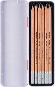 BRUYNZEEL SAKURA Bruynzeel Expression graphite pencil tin | 6 pieces 3