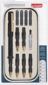 BRUYNZEEL SAKURA Bruynzeel Calligraphy set |14 pieces 1