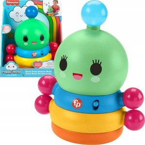 Fisher-Price Fisher Price FWY Bop & Wobble Rainbow Worm 11