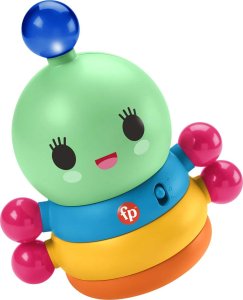 Fisher-Price Fisher Price FWY Bop & Wobble Rainbow Worm 12