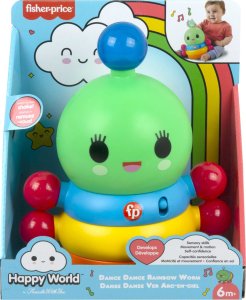 Fisher-Price Fisher Price FWY Bop & Wobble Rainbow Worm 13