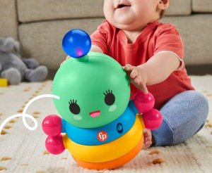 Fisher-Price Fisher Price FWY Bop & Wobble Rainbow Worm 4