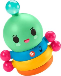 Fisher-Price Fisher Price FWY Bop & Wobble Rainbow Worm 6
