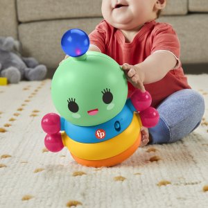 Fisher-Price Fisher Price FWY Bop & Wobble Rainbow Worm 9