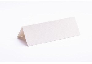 Carioca Bordkort 10x7cm creme tekstureret 10stk. 1