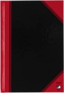 Bantex Bantex 100302755, Monochromatic, Black, Red, A5, 96 sheets, 60 g/m², Lined paper 2