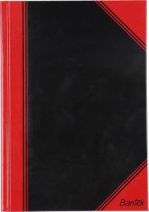 Bantex Bantex 100302755, Monochromatic, Black, Red, A5, 96 sheets, 60 g/m², Lined paper 3