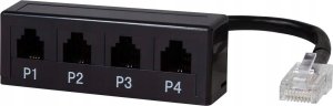 Adapter USB LogiLink Modular adapter, 4-Port 1