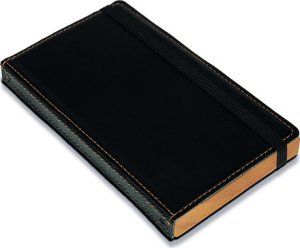 Securit Securit MC-DBBP-BL, Leather, Wood, Black, Wood, Matt, Rounded corners, China, Bill Presenter 1