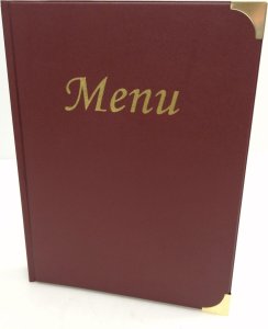 Securit ® A4 BASIC okładka menu w czerwonym 3